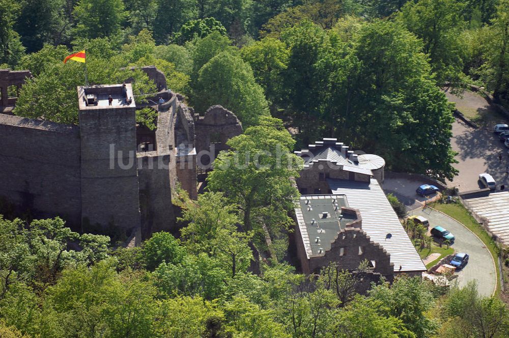 Luftbild BADEN-BADEN - Schloss Hohenbaden bei Baden-Baden in Baden-Würtemberg