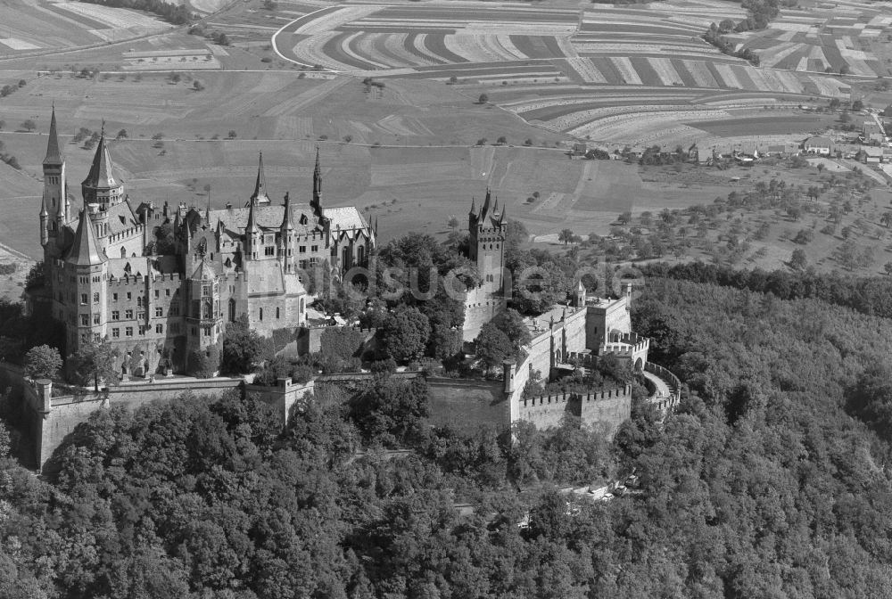 Luftbild Bisingen - Schloss Hohenzollern in Bisingen im Bundesland Baden-Württemberg, Deutschland
