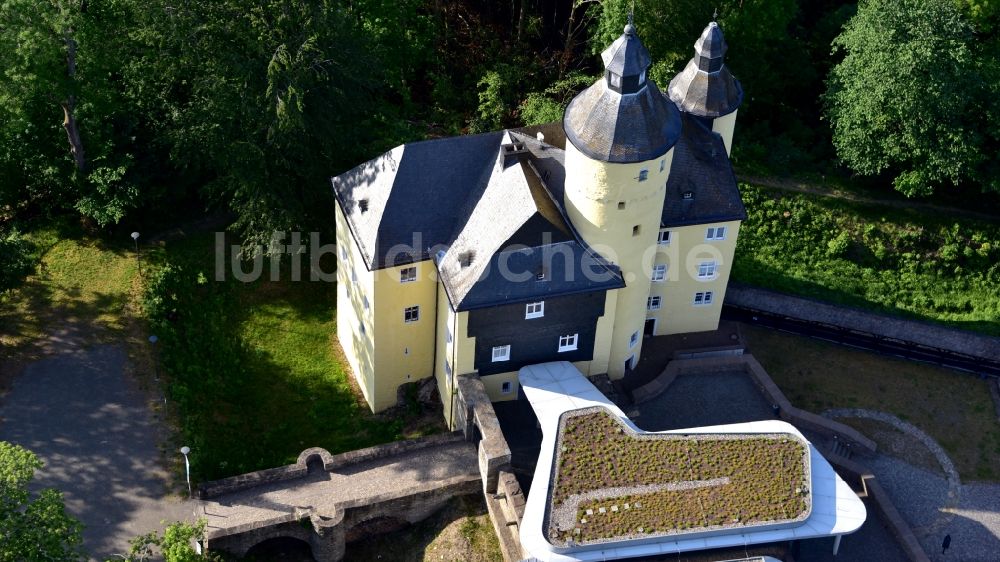 Nümbrecht aus der Vogelperspektive: Schloss Homburg in Nümbrecht im Bundesland Nordrhein-Westfalen, Deutschland
