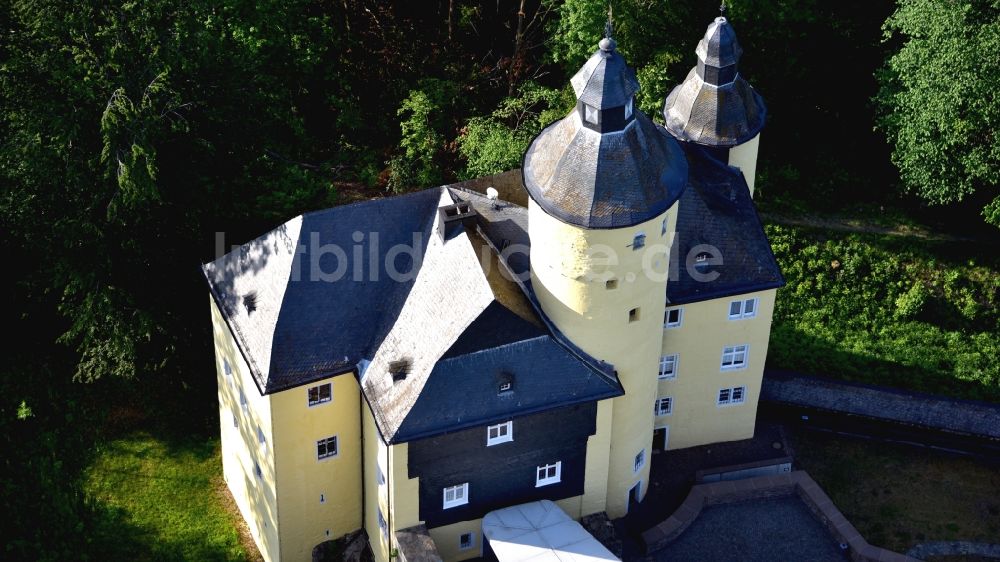 Luftbild Nümbrecht - Schloss Homburg in Nümbrecht im Bundesland Nordrhein-Westfalen, Deutschland