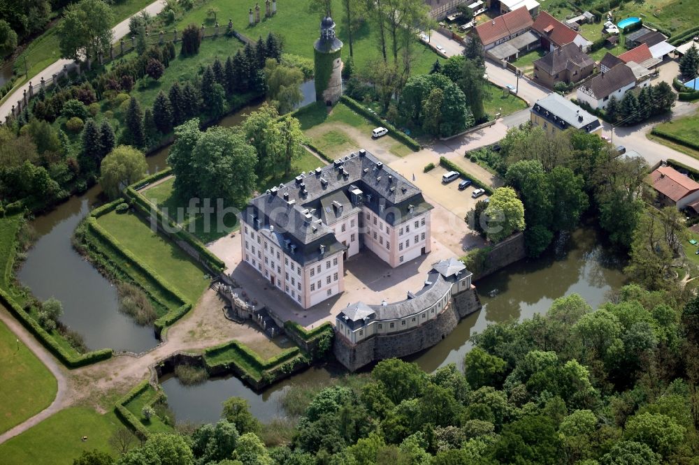 Luftbild Oppurg - Schloss Oppurg in Oppurg im Bundesland Thüringen