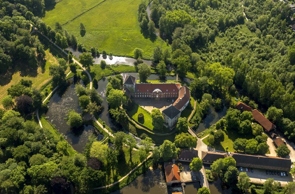 Luftbild Rheda-Wiedenbrück - Schloss Rheda in Rheda-Wiedenbrück im Bundesland Nordrhein-Westfalen