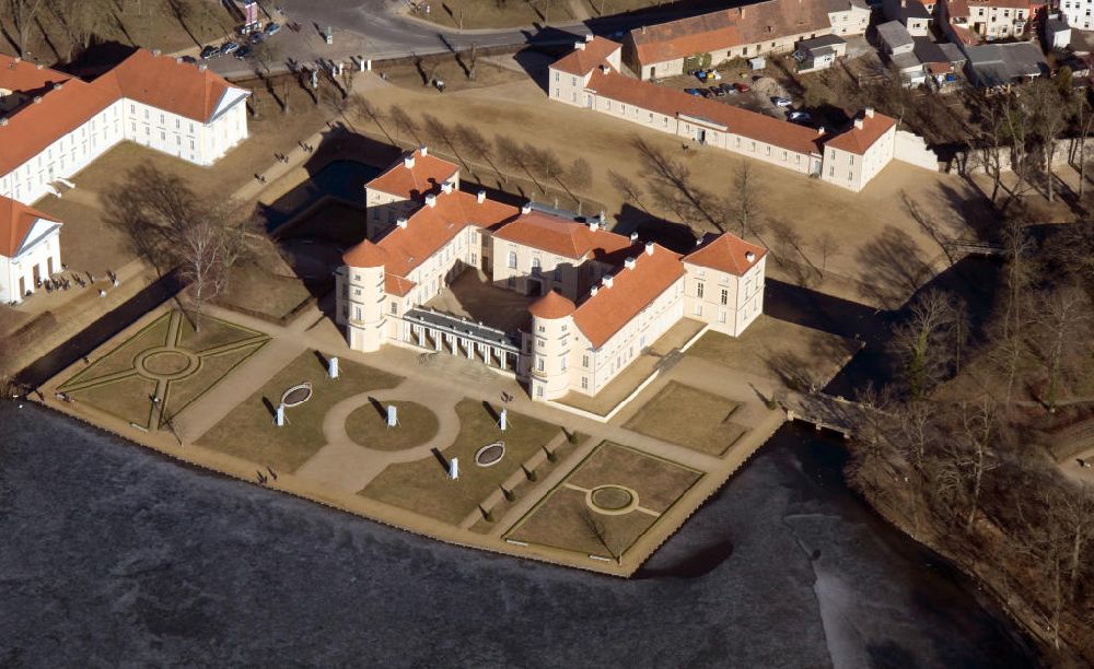 Luftaufnahme Rheinsberg - Schloss Rheinsberg