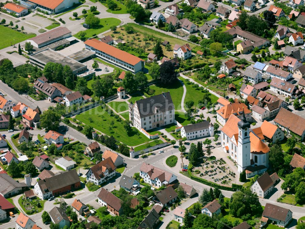 Luftbild Ummendorf - Schloß Schloss Ummendorf in Ummendorf im Bundesland Baden-Württemberg, Deutschland