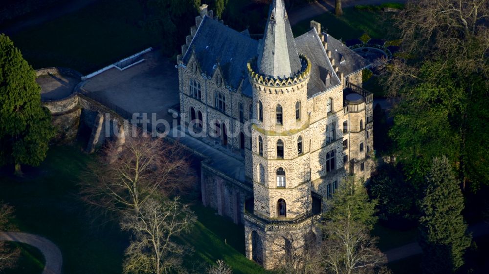 Sinzig aus der Vogelperspektive: Schloss Sinzig in Sinzig im Bundesland Rheinland-Pfalz, Deutschland