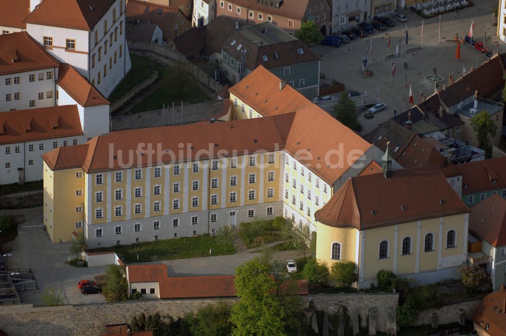 Luftbild Sulzbach-Rosenberg - Schloss Sulzbach bzw. Burg Sulzbach