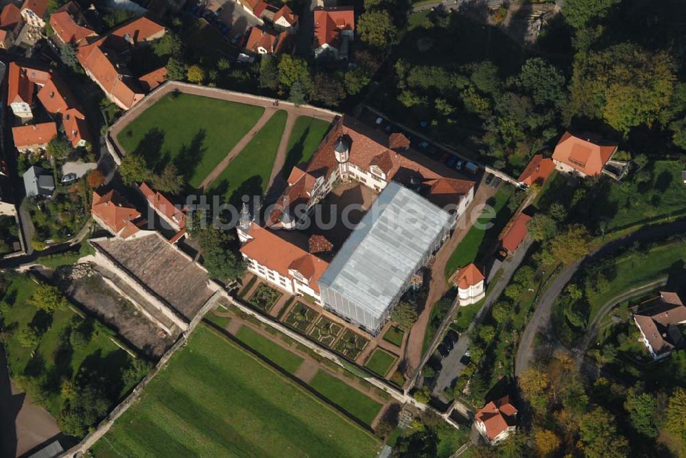 Schmalkalden von oben - Schloss Wilhelmsburg