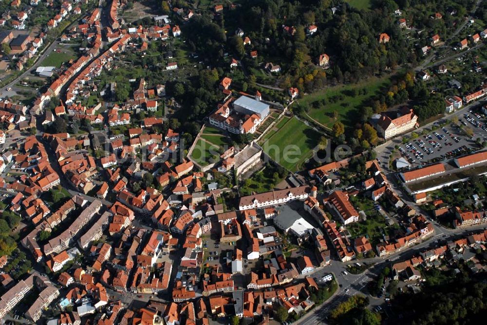 Luftaufnahme Schmalkalden - Schloss Wilhelmsburg