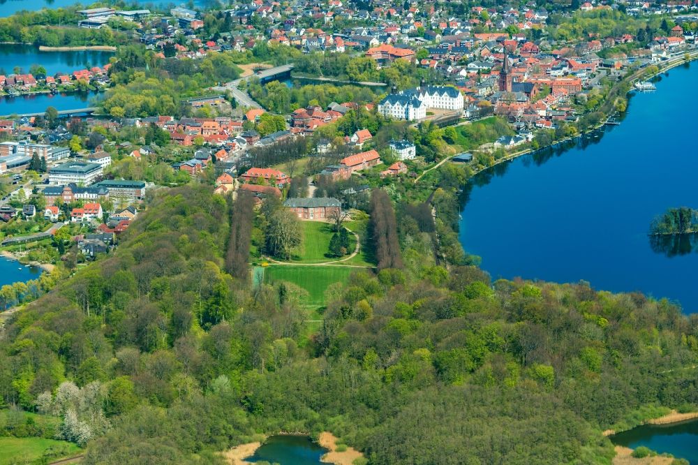 Luftbild Plön - Schlossanlage des Prinzenschlosses in Plön im Bundesland Schleswig-Holstein