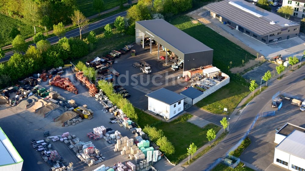 Luftaufnahme Buchholz - Schrottgroßhandel Richarz in Buchholz im Bundesland Rheinland-Pfalz, Deutschland