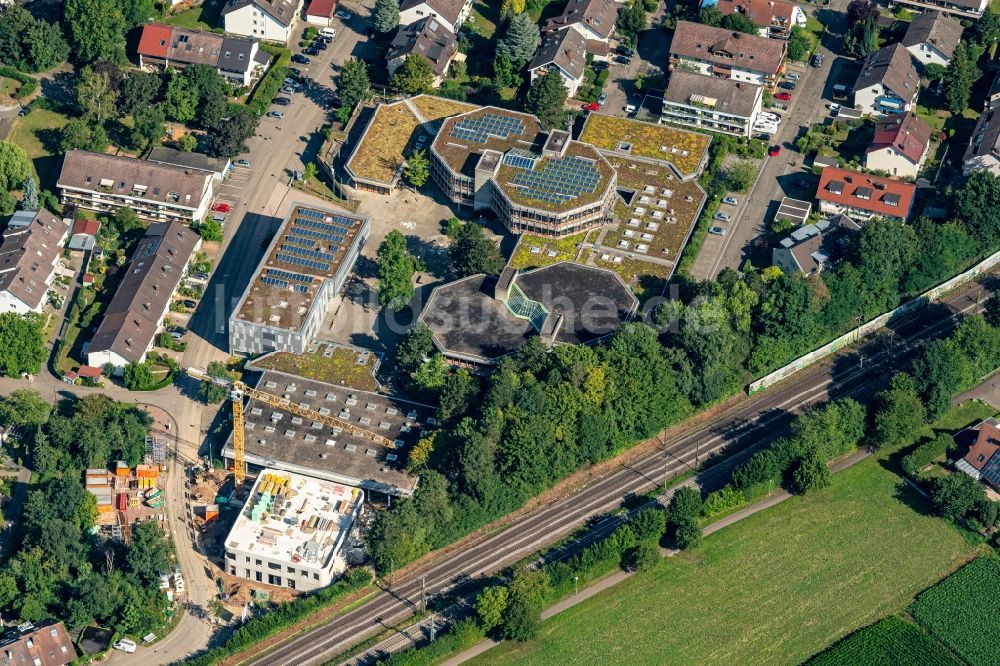 Luftbild Gundelfingen - Schulgebäude der Albert-Schweitzer Gemeinschaftsschule in Gundelfingen im Bundesland Baden-Württemberg, Deutschland