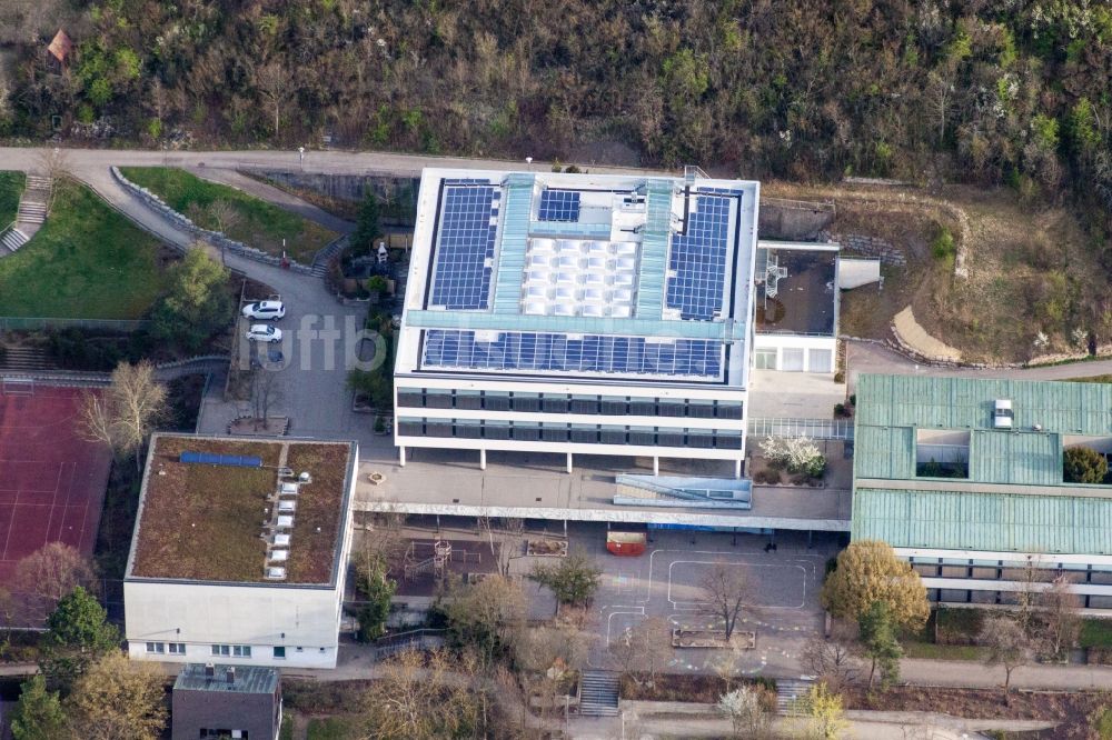 Luftaufnahme Leonberg - Schulgebäude der August-Lämmle-Schule in Leonberg im Bundesland Baden-Württemberg, Deutschland