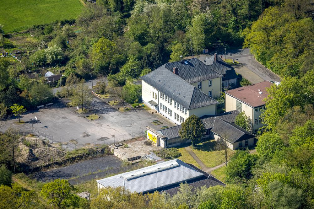 Luftbild Oberaden - Schulgebäude Burgschule in Oberaden im Bundesland Nordrhein-Westfalen, Deutschland