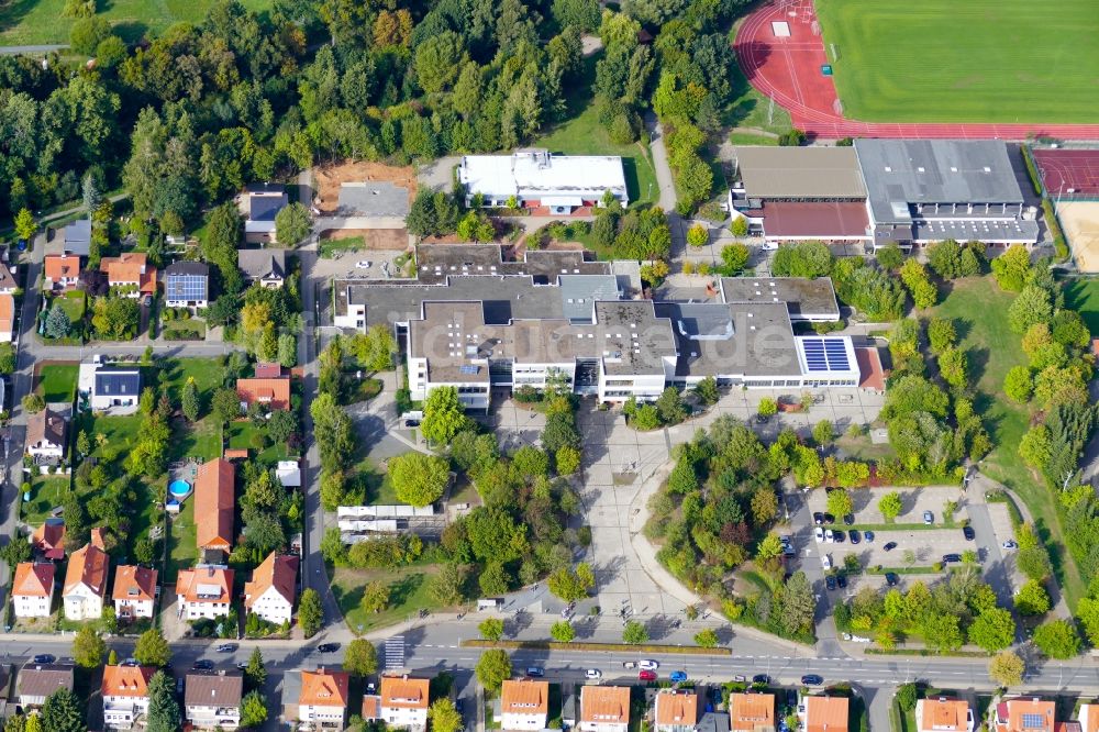 Luftbild Duderstadt - Schulgebäude des Eichsfeld Gymnasiums in Duderstadt im Bundesland Niedersachsen, Deutschland