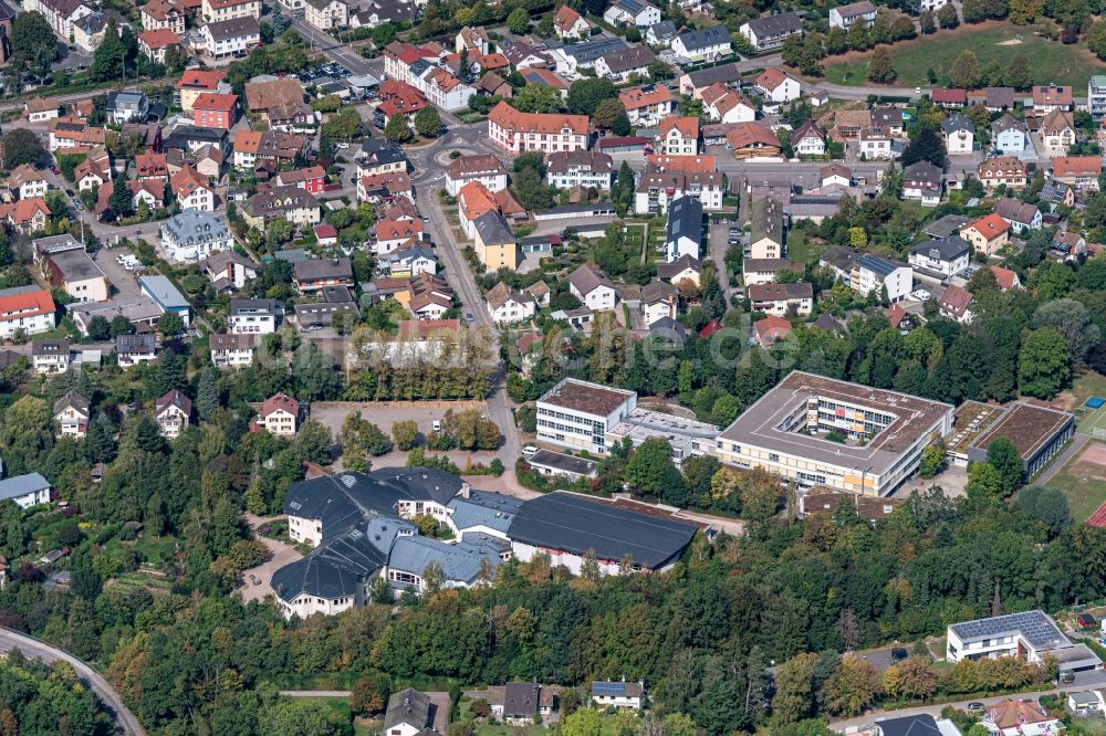 Schopfheim von oben - Schulgebäude der Freien Walldorfschule in Schopfheim im Bundesland Baden-Württemberg, Deutschland