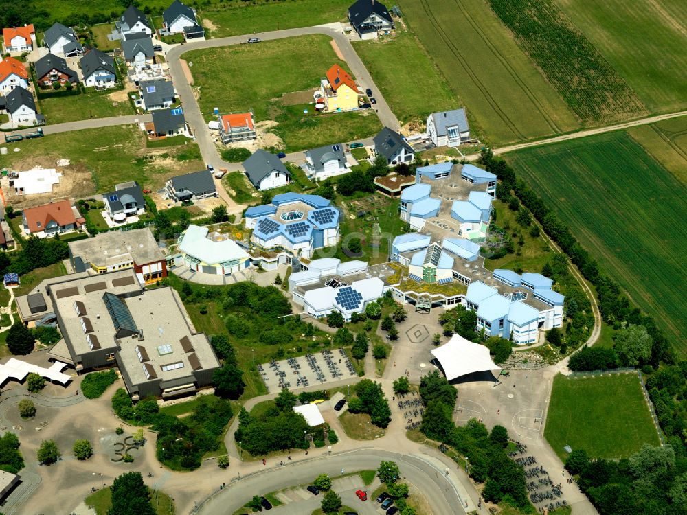 Luftbild Dußlingen - Schulgebäude des Karl-von-Frisch-Gymnasium in Dußlingen im Bundesland Baden-Württemberg, Deutschland
