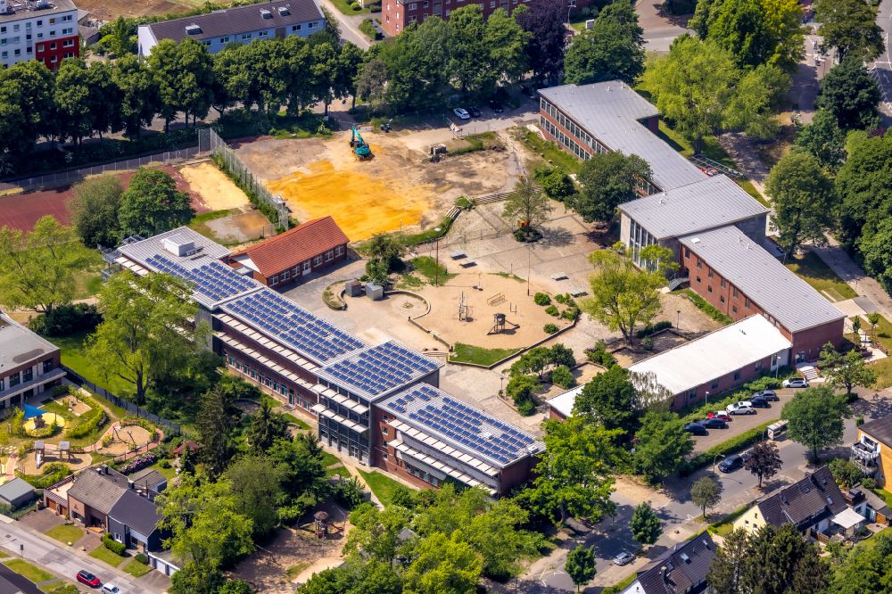 Luftbild Herne - Schulgebäude der Kolibri-Schule an der Jean-Vogel-Straße in Herne im Bundesland Nordrhein-Westfalen, Deutschland