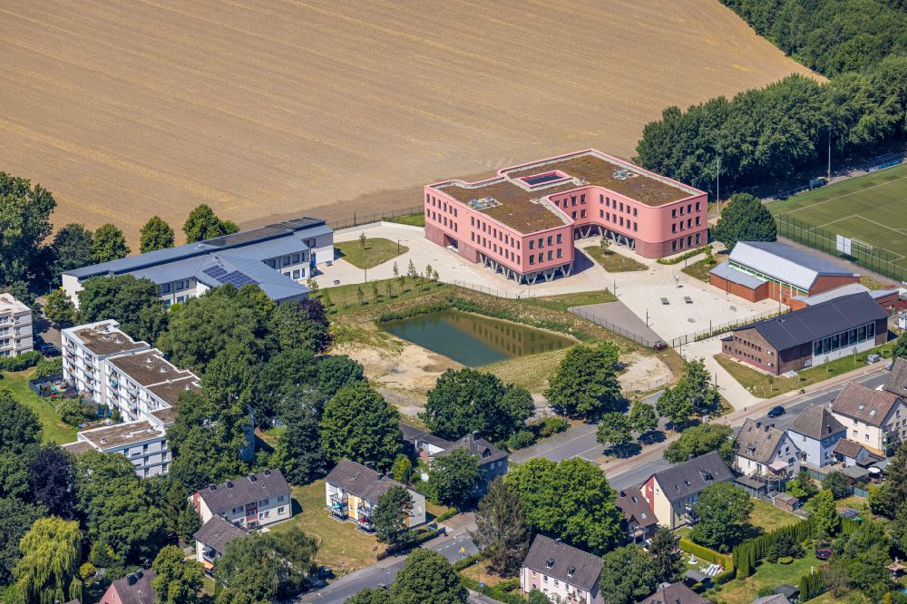 Luftbild Bodelschwingh - Schulgebäude Reinoldi-Gesamtschule in Bodelschwingh im Bundesland Nordrhein-Westfalen, Deutschland