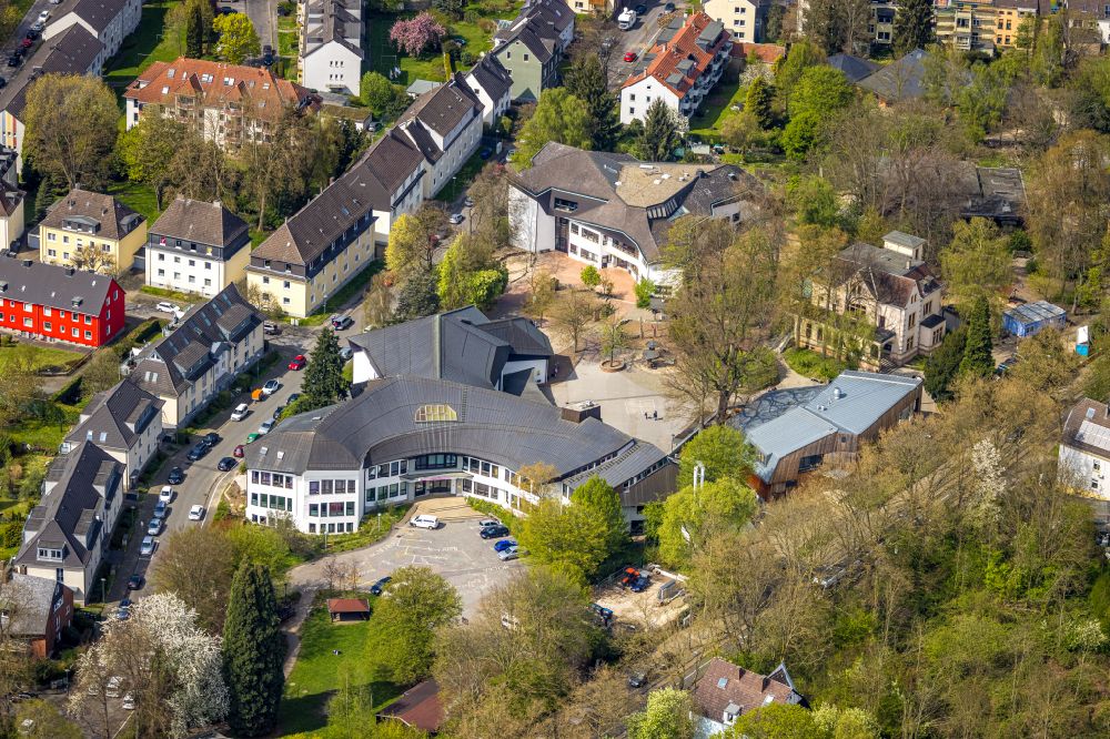 Langendreer von oben - Schulgebäude Rudolf Steiner Schule in Langendreer im Bundesland Nordrhein-Westfalen, Deutschland
