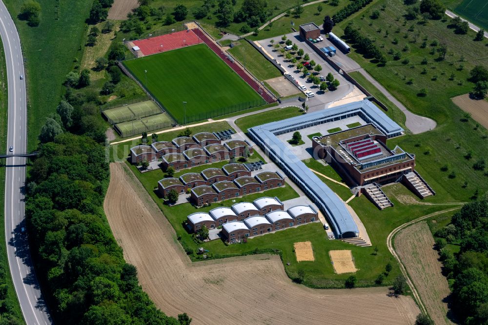Luftaufnahme Überlingen - Schulgebäude der Salem Kolleg in Überlingen im Bundesland Baden-Württemberg, Deutschland