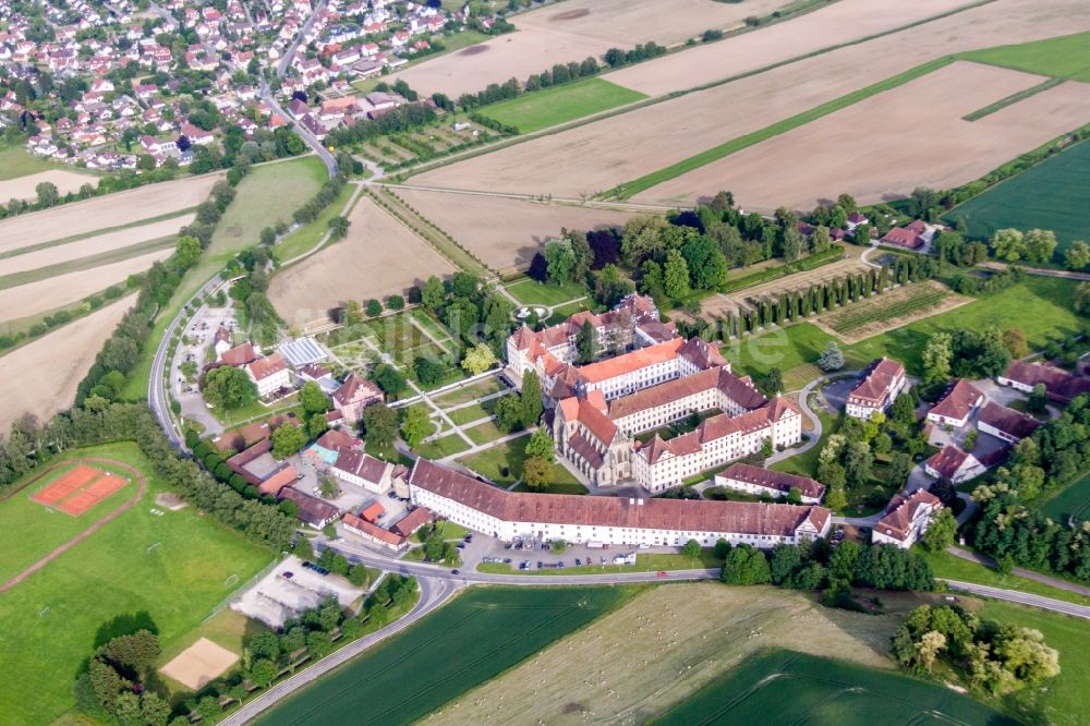 Luftbild Salem - Schulgebäude der Schule Schloss Salem in Salem im Bundesland Baden-Württemberg, Deutschland