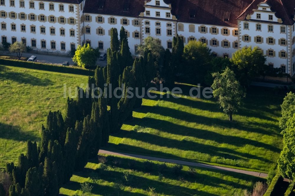 Salem von oben - Schulgebäude der Schule Schloss Salem in Salem im Bundesland Baden-Württemberg, Deutschland