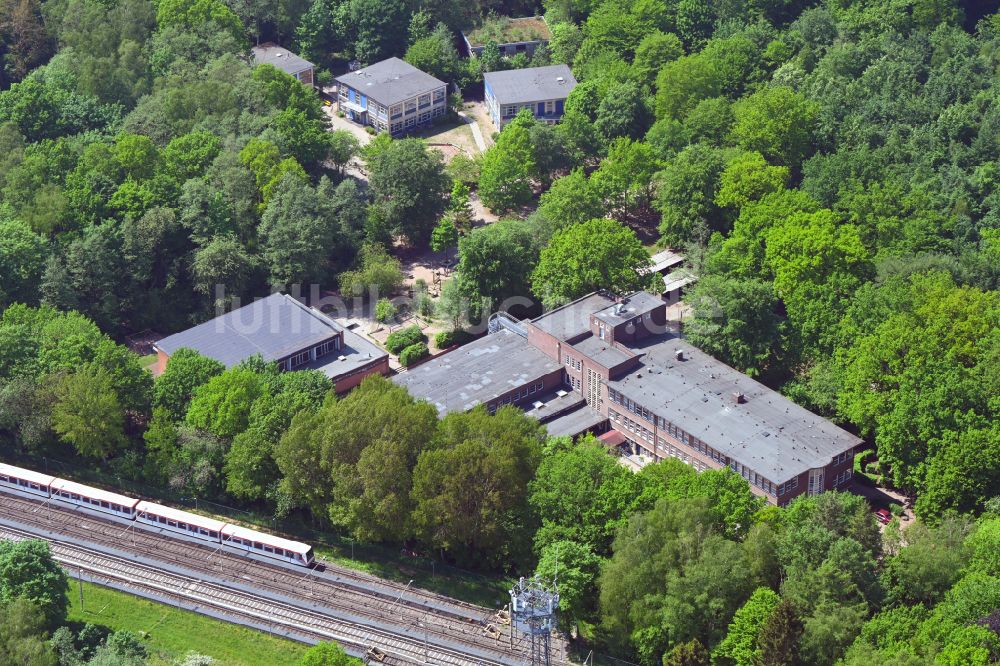 Luftaufnahme Hamburg - Schulgebäude Schule am Walde in Hamburg, Deutschland