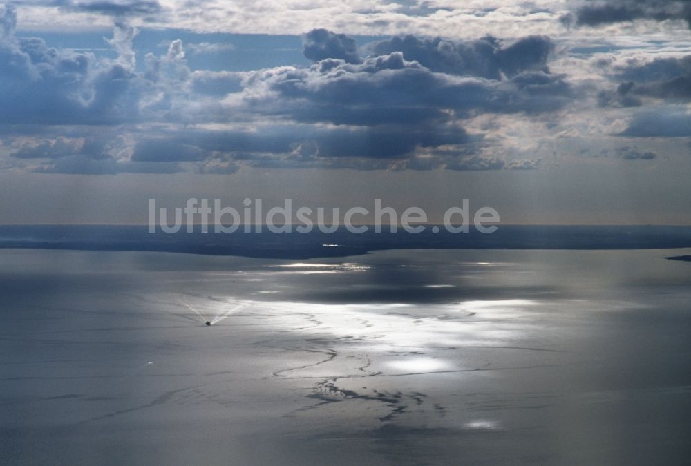 Luftbild Horsens - Seegebiet südwestliches Kattegat, östlich Horsens in Dänemark