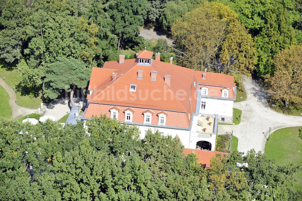 Luftbild LIEBENBERG - Seehaus Liebenberg am Großen Lankesee