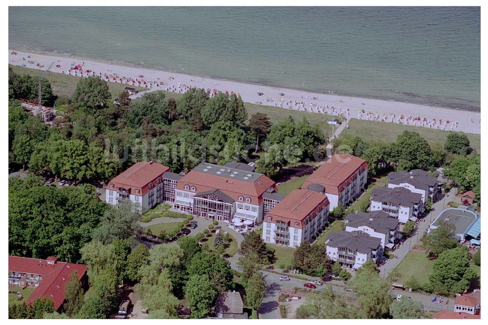 Ostseebad Boltenhagen von oben - Seehotel Boltenhagen