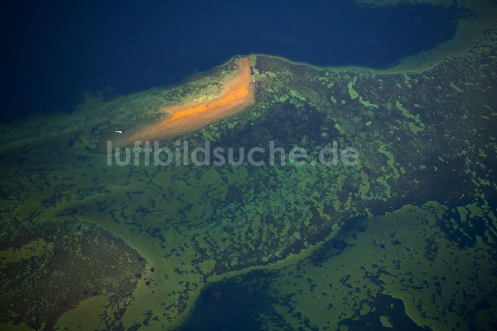 Luftbild Steckborn - Seen- Kette und Uferbereiche des Sees Untersee am Bodensee in Steckborn im Kanton Thurgau, Schweiz