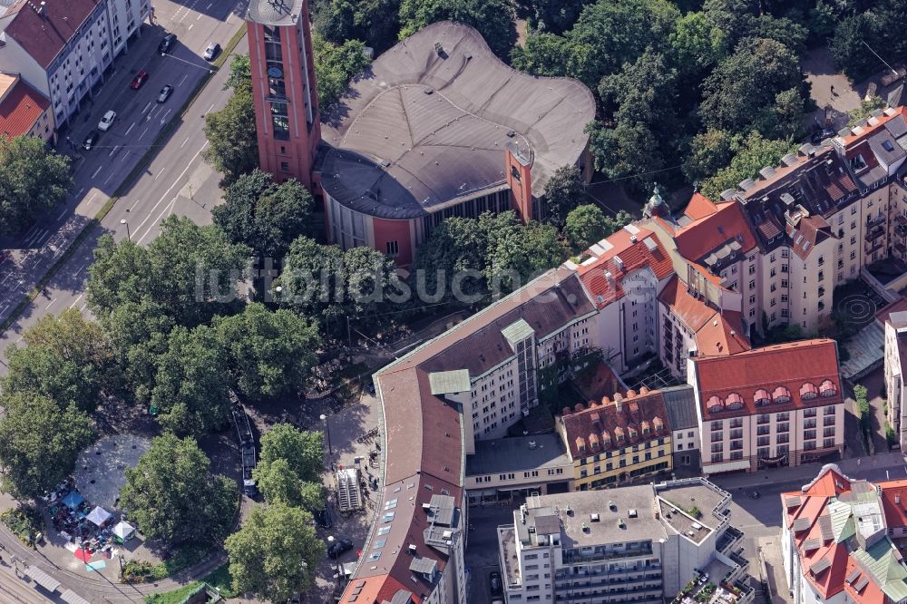 Luftbild München - Sendlinger- Tor- Platz in München im Bundesland Bayern