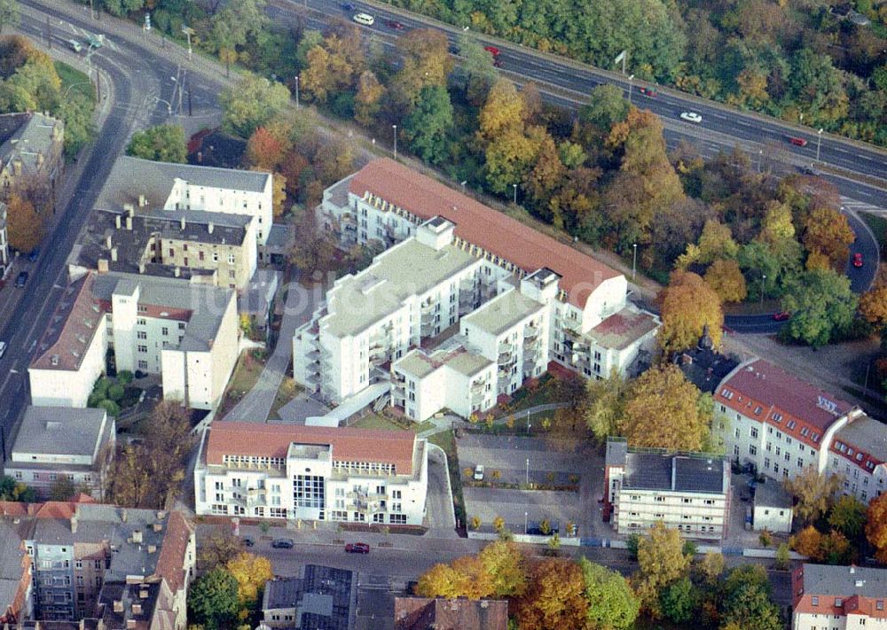 Luftbild Magdeburg / Sachsen - Anhalt - Seniorenresidenz der GERMANIA AG im Stadtfeld Ost am Adelheidring in Magdeburg / Sachsen - Anhalt.