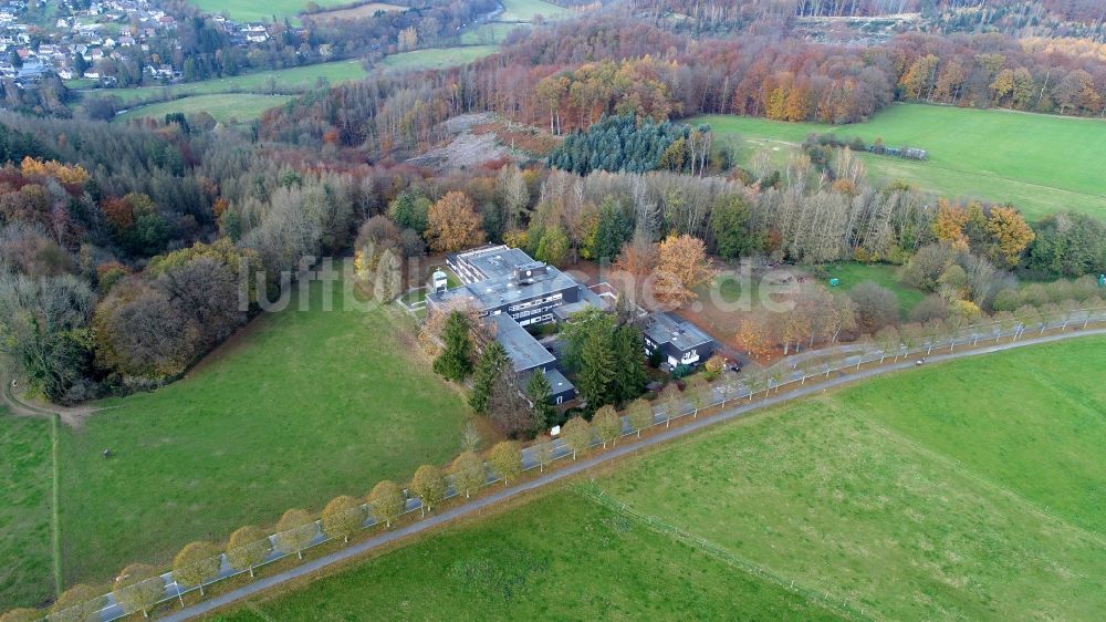 Luftaufnahme Hennef (Sieg) - Seniorenwohnheim Sankt Augustinus in Bödingen im Bundesland Nordrhein-Westfalen, Deutschland