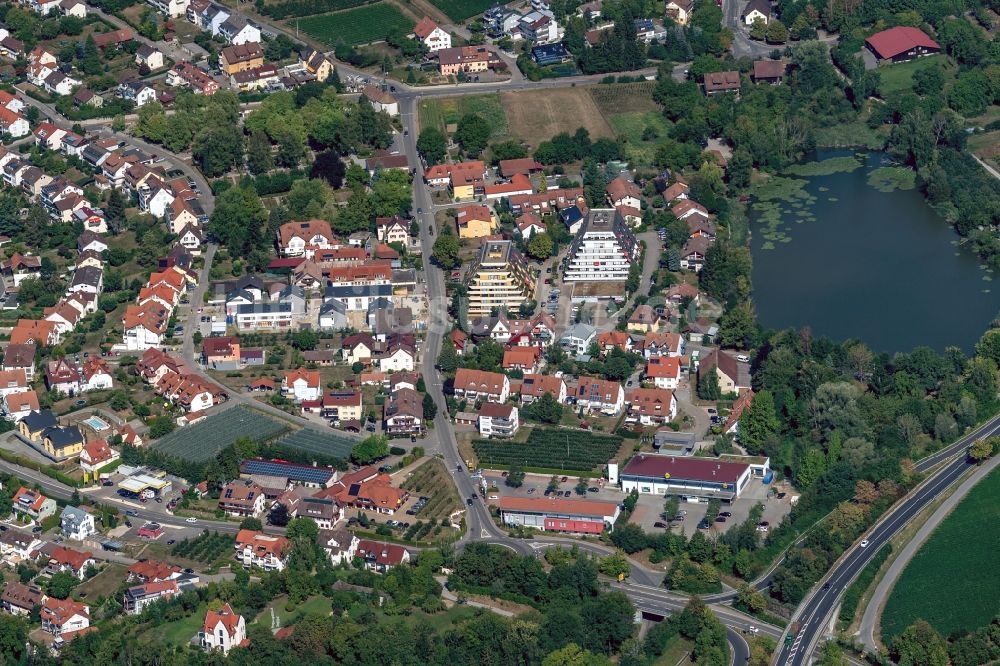 Meersburg aus der Vogelperspektive: Siedlungsgebiet in Meersburg im Bundesland Baden-Württemberg, Deutschland