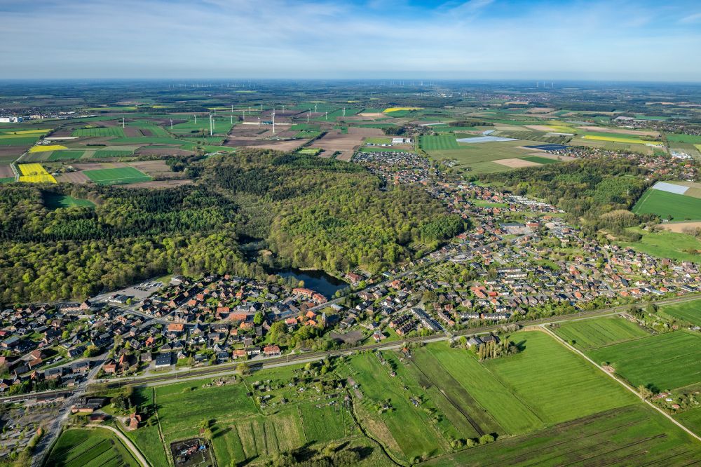 Luftbild Hedendorf - Siedlungsgebiet Neukloster und Hedendorf im Bundesland Niedersachsen, Deutschland