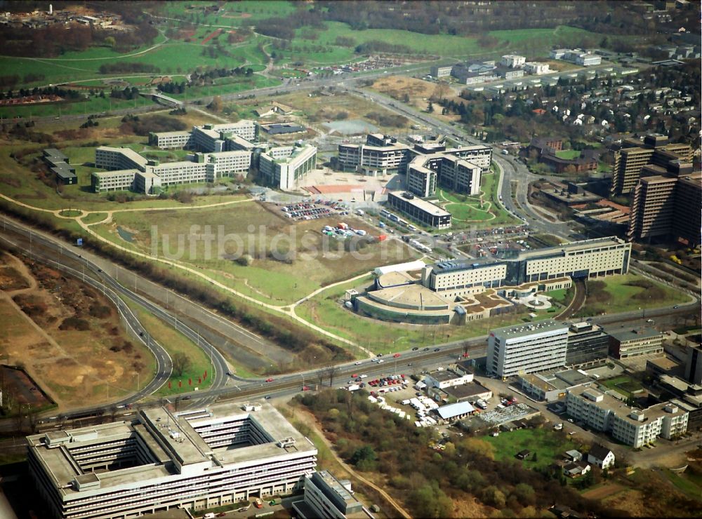 Luftaufnahme Bonn - Siedlungsgebiet im Ortsteil Gronau in Bonn im Bundesland Nordrhein-Westfalen, Deutschland