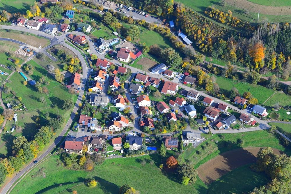 Luftbild Hasel - Siedlungsgebiet Wegscheide in Hasel im Bundesland Baden-Württemberg, Deutschland