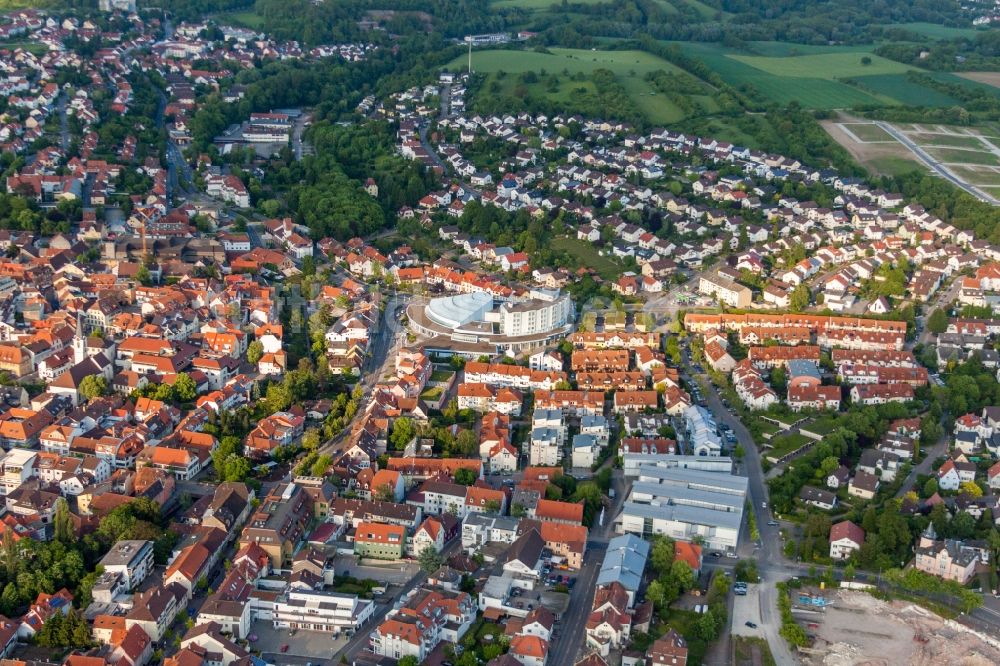 Luftbild Wiesloch - Siedlungsgebiet in Wiesloch im Bundesland Baden-Württemberg, Deutschland