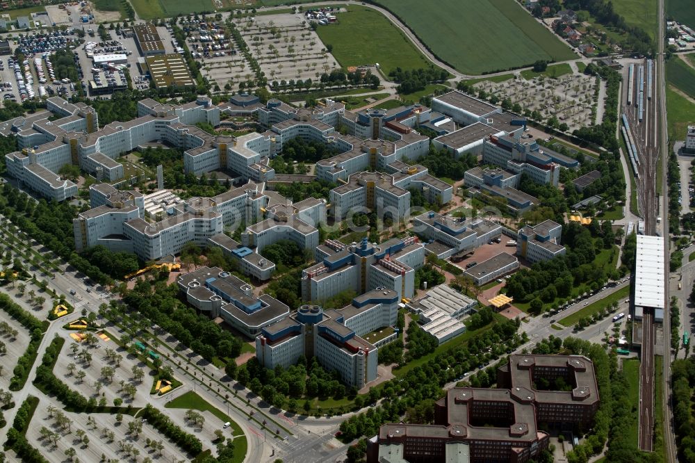 Luftbild München - Siemens Technology Accelerator GmbH in München im Bundesland Bayern, Deutschland