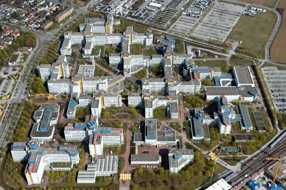 Luftaufnahme München - Siemens Technology Accelerator GmbH in München im Bundesland Bayern, Deutschland