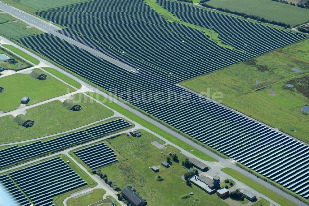 Luftbild Eggebek - Solarpark bzw. Solarkraftwerk in Eggebek im Bundesland Schleswig-Holstein