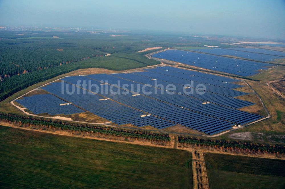 Luftbild Lichterfeld-Schacksdorf - Solarpark Lichterfeld