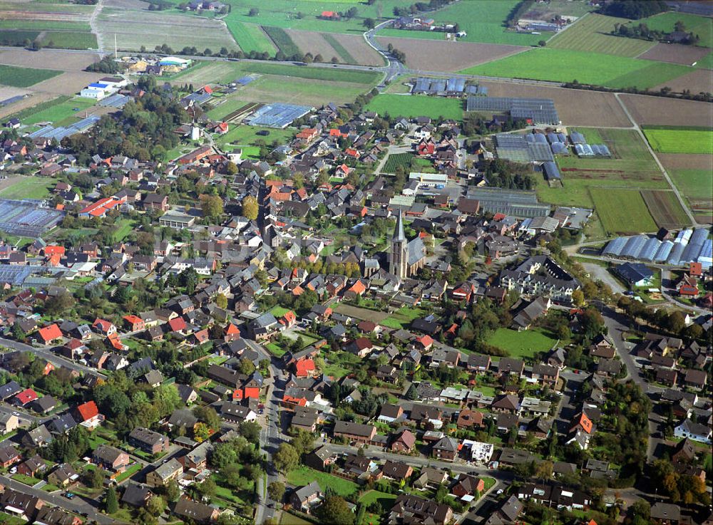 Luftbild WALBECK - Spargeldorf Walbeck in Nordrhein-Westfalen