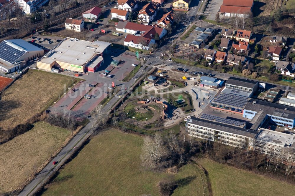 Luftbild Deidesheim - Spielplatz alla hopp! in Deidesheim im Bundesland Rheinland-Pfalz, Deutschland