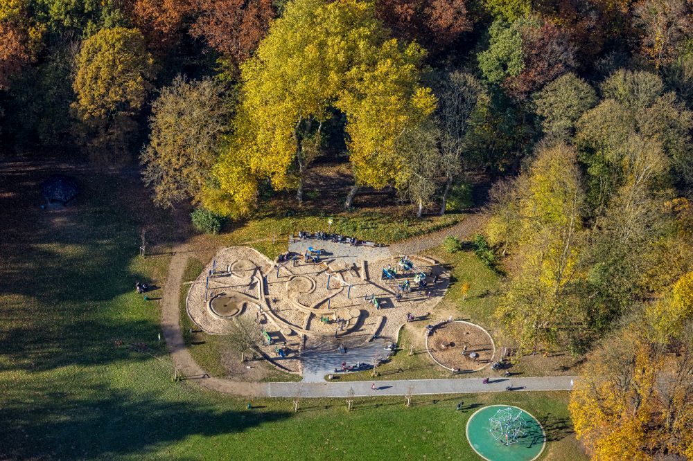 Luftbild Witten - Spielplatz Spielplatz Hohenstein in Witten im Bundesland Nordrhein-Westfalen, Deutschland