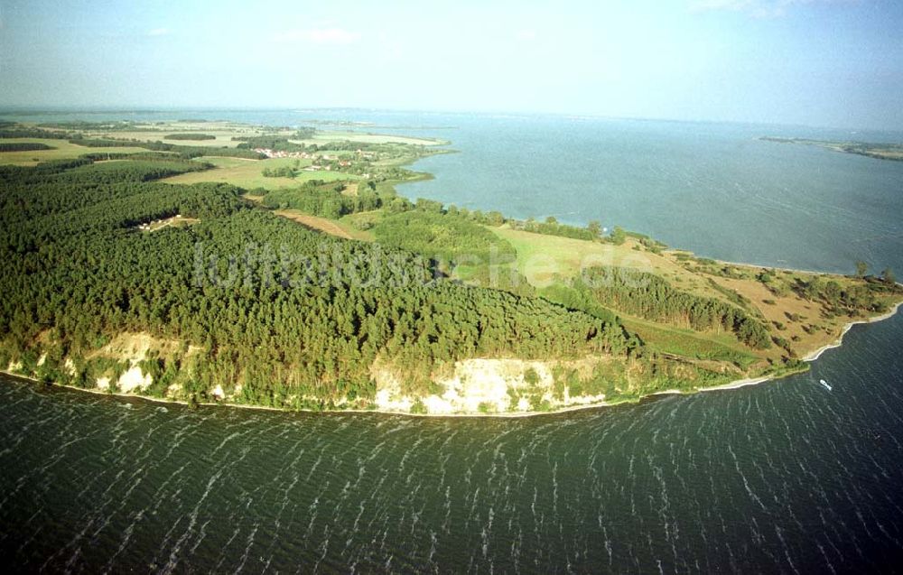 Luftaufnahme Lütow auf Usedom in MV - Spitze der Insel Usedom zum Achterwasser / Peenestrom des südlichen Bereiches der Insel Usedom in Mecklenburg - Vorpommern - 31
