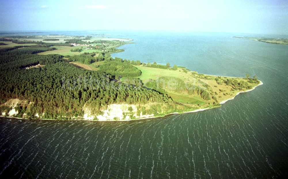 Lütow auf Usedom in MV von oben - Spitze der Insel Usedom zum Achterwasser / Peenestrom des südlichen Bereiches der Insel Usedom in Mecklenburg - Vorpommern - 31