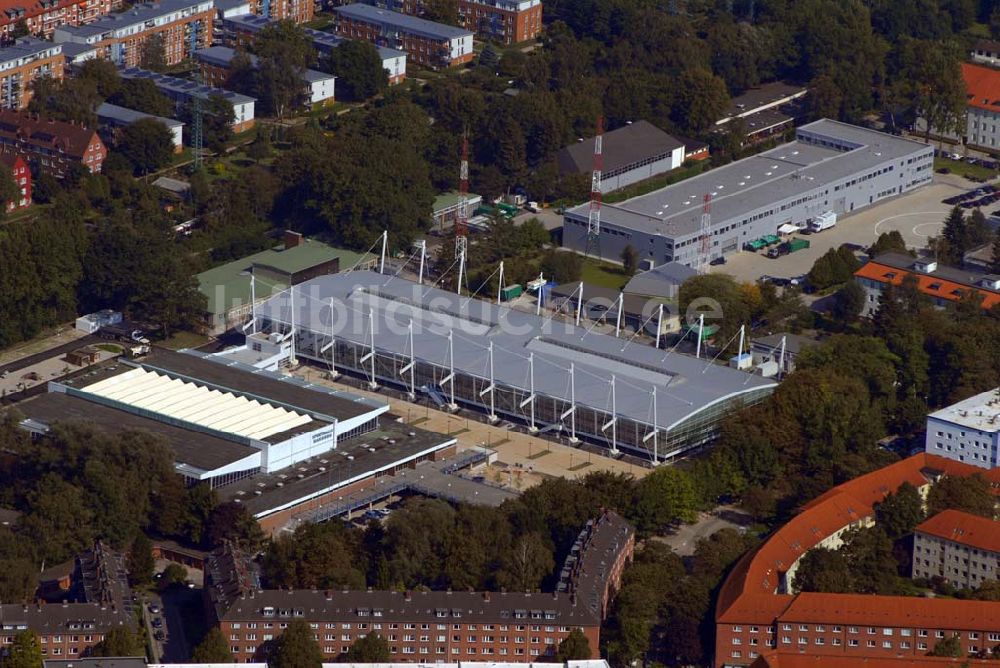 Luftaufnahme Hamburg - Sporthalle Hamburg