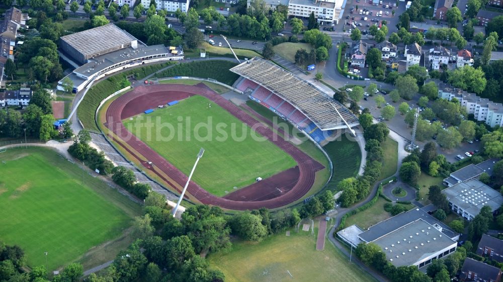 Bonn von oben - Sportpark Nord in Bonn im Bundesland Nordrhein-Westfalen, Deutschland